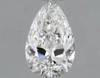 Diamante Naturale Taglio Goccia 0.56ct VG/VG F VS1 - GIA - 7.37x4.54x2.81mm