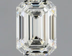 Diamante Naturale Taglio Smeraldo 0.51ct EX/VG H VVS1 - GIA - 5.33x3.79x2.55mm
