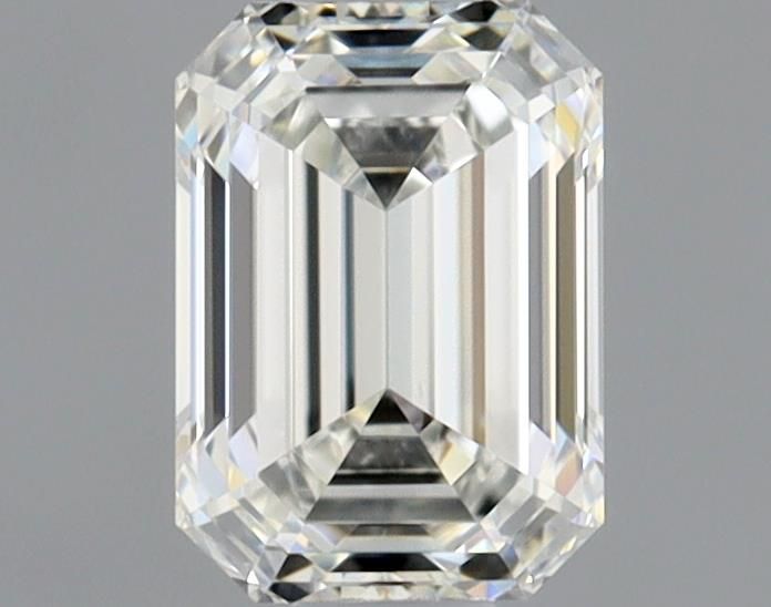 Diamante Naturale Taglio Smeraldo 0.51ct EX/VG H VVS1 - GIA - 5.33x3.79x2.55mm