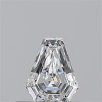 Diamante Naturale Taglio Trapezio 0.31ct EX/EX D VS1 - GIA - 5.07x4.16x2.19mm