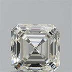 Diamante Naturale Taglio Asscher 1.07ct EX/EX H VVS1 - IGI - 5.58x5.55x3.81mm