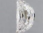 Diamante Naturale Taglio Mezzaluna 0.53ct VG/VG D IF - GIA - 7.12x3.93x2.3mm