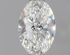 Diamante Naturale Taglio Ovale 0.45ct VG/EX F VVS1 - GIA - 6.22x4.15x2.66mm
