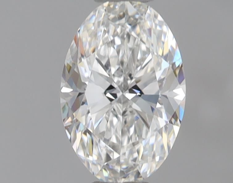 Diamante Naturale Taglio Ovale 0.45ct VG/EX F VVS1 - GIA - 6.22x4.15x2.66mm