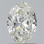 Diamante Naturale Taglio Ovale 0.91ct VG/EX I VVS2 - GIA - 7.96x5.52x3.18mm