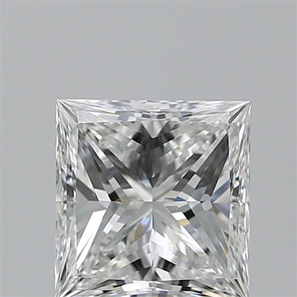 Diamante Naturale Taglio Princess 1ct VG/EX E VVS2 - GIA - 5.88x5.64x3.69mm