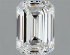 Diamante Naturale Taglio Smeraldo 0.8ct VG/EX E VS2 - GIA - 6.3x4.39x2.91mm
