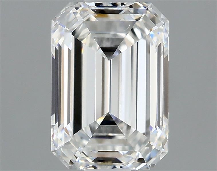 Diamante Naturale Taglio Smeraldo 0.8ct VG/EX E VS2 - GIA - 6.3x4.39x2.91mm