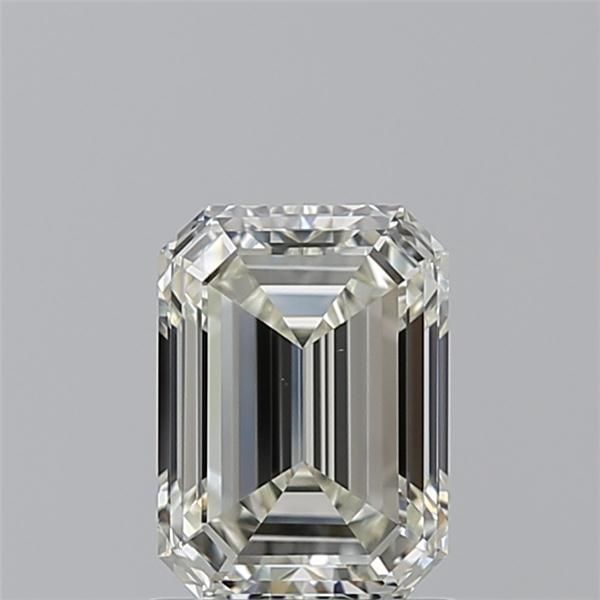 Diamante Naturale Taglio Smeraldo 1.3ct EX/EX J VVS2 - GIA - 7.27x5.27x3.55mm