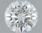 Diamante Naturale Taglio Brillante 0.65ct 3EX H VVS1 - GIA - 5.54x5.56x3.44mm