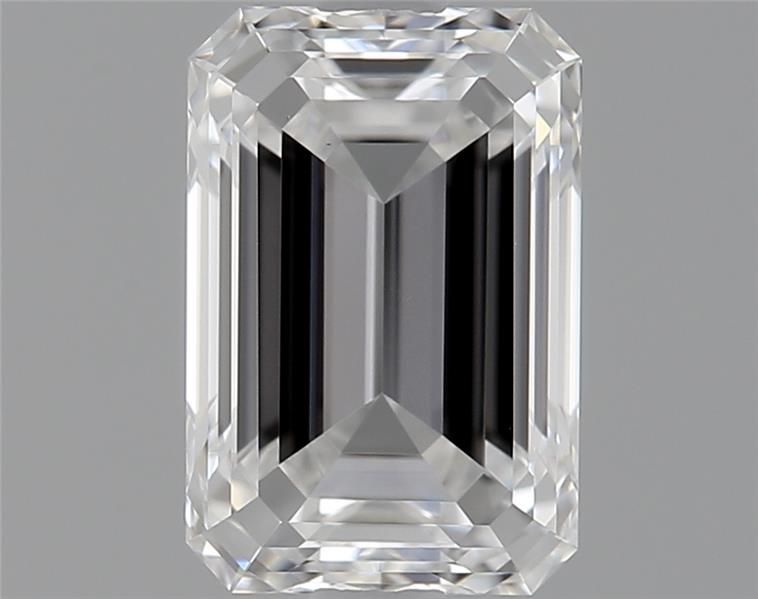 Diamante Naturale Taglio Smeraldo 0.76ct EX/EX E VS1 - GIA - 6.38x4.28x2.78mm