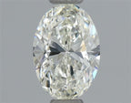 Diamante Naturale Taglio Ovale 0.45ct VG/EX J IF - GIA - 6.1x4.17x2.64mm