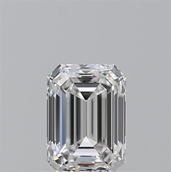 Diamante Naturale Taglio Smeraldo 0.8ct VG/EX D VVS2 - GIA - 6.05x4.38x2.99mm