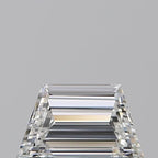 Diamante Naturale Taglio Trapezio 0.5ct VG/EX G VS1 - GIA - 6.51x3.83x2.36mm