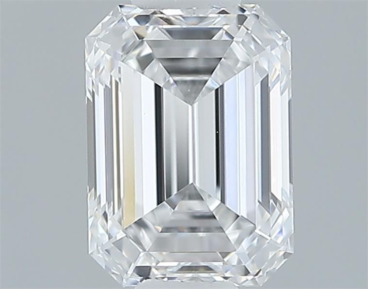 Diamante Naturale Taglio Smeraldo 0.55ct EX/EX D VS1 - GIA - 5.46x3.95x2.63mm