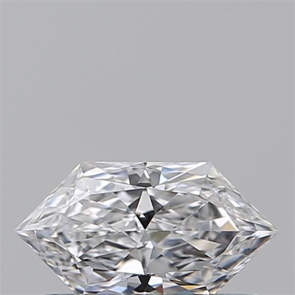 Diamante Naturale Taglio Esagonale 0.36ct VG/EX D IF - GIA - 7.0x3.62x2.23mm