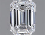 Diamante Naturale Taglio Smeraldo 0.32ct VG/EX D VVS1 - GIA - 4.41x3.18x2.2mm