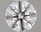 Diamante Naturale Taglio Brillante 1.3ct 3EX E VS1 - GIA - 6.92x6.88x4.34mm