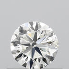 Diamante Naturale Taglio Brillante 0.5ct VG/VG/EX I VS2 - GIA - 4.91x4.97x3.17mm