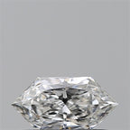 Diamante Naturale Taglio Esagonale 0.3ct VG/VG G VVS2 - GIA - 6.62x3.39x2.07mm