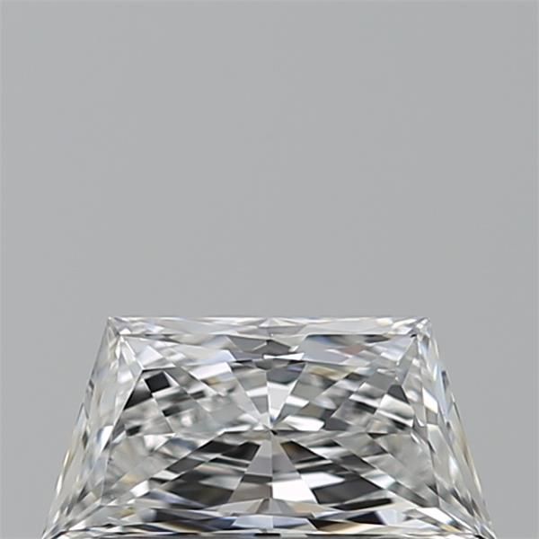 Diamante Naturale Taglio Trapezio 0.51ct EX/VG E VVS1 - GIA - 7.45x3.73x2.41mm