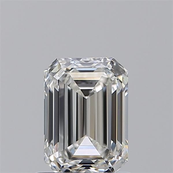 Diamante Naturale Taglio Smeraldo 1.01ct VG/EX H IF - GIA - 6.67x4.77x3.22mm
