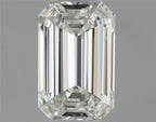 Diamante Naturale Taglio Smeraldo 0.38ct VG/EX H VVS1 - GIA - 5.26x3.29x2.12mm