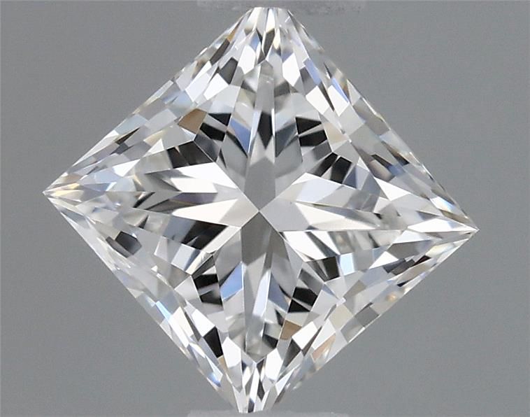 Diamante Naturale Taglio Princess 0.46ct VG/VG F VVS2 - GIA - 4.14x4.0x3.04mm