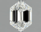 Diamante Taglio Particolare 0.58ct EX/EX F VVS2 - GIA - 6.17x4.13x2.88mm