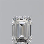 Diamante Naturale Taglio Smeraldo 0.8ct VG/EX E VVS1 - GIA - 6.19x4.42x2.99mm