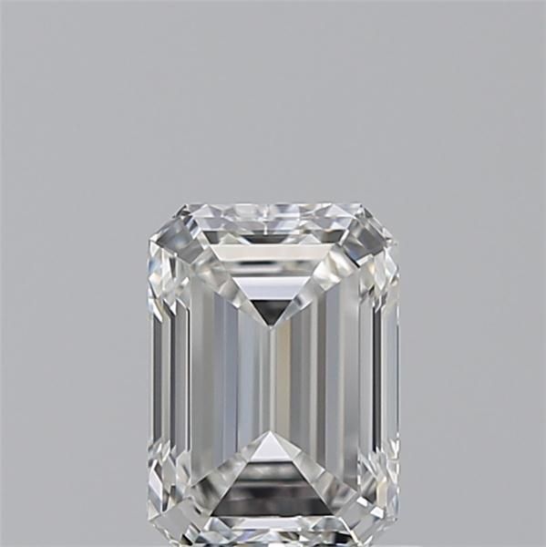 Diamante Naturale Taglio Smeraldo 0.8ct VG/EX E VVS1 - GIA - 6.19x4.42x2.99mm