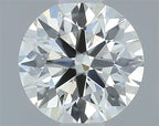 Diamante Taglio Brillante 0.55ct EX/VG/EX J VVS2 - GIA - 5.26x5.29x3.24mm