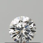 Diamante Naturale Taglio Brillante 0.3ct EX/VG/VG F VVS1 - GIA - 4.3x4.28x2.67mm