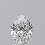 Diamante Naturale Taglio Ovale 1.1ct VG/EX D VVS1 - GIA - 8.1x5.8x3.64mm