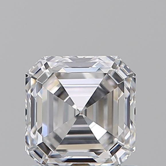 Diamante Naturale Taglio Asscher 0.9ct EX/EX D VS1 - GIA - 5.31x5.2x3.53mm