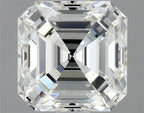 Diamante Naturale Taglio Asscher 1.32ct EX/EX F VS2 - GIA - 6.1x6.02x4.11mm