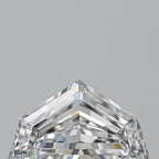Diamante Naturale Taglio Scudo 0.34ct EX/EX D VVS1 - GIA - 6.33x3.65x2.3mm