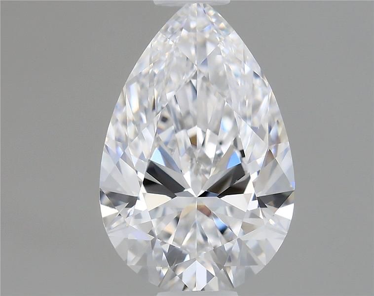 Diamante Naturale Taglio Goccia 0.71ct EX/EX D VVS1 - GIA - 7.64x4.98x3.09mm