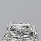 Diamante Naturale Taglio Trapezio 0.53ct G/EX G VVS1 - GIA - 7.14x3.76x2.53mm