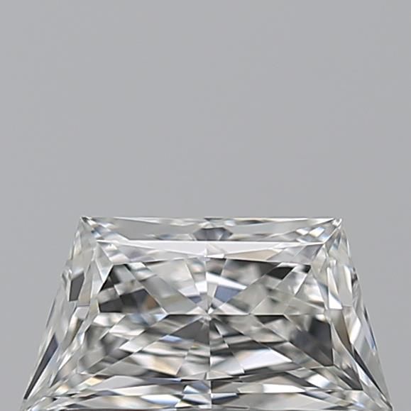 Diamante Naturale Taglio Trapezio 0.53ct G/EX G VVS1 - GIA - 7.14x3.76x2.53mm