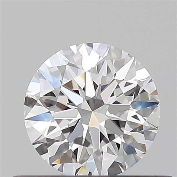Diamante Naturale Taglio Brillante 0.45ct 3EX E VVS1 - GIA - 4.92x4.9x3.06mm