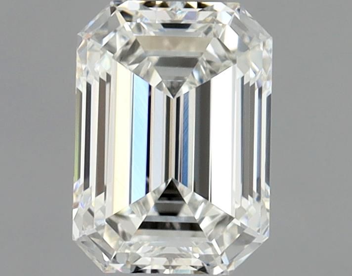 Diamante Naturale Taglio Smeraldo 0.61ct VG/VG F VVS1 - GIA - 5.78x4.17x2.68mm