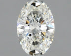Diamante Naturale Taglio Ovale 0.63ct VG/EX H VVS1 - GIA - 7.08x4.76x2.93mm