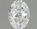 Diamante Naturale Taglio Ovale 0.51ct VG/EX E VVS2 - GIA - 6.24x4.44x2.82mm