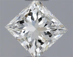 Diamante Naturale Taglio Princess 0.32ct VG/VG J VVS1 - GIA - 3.77x3.63x2.72mm
