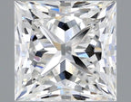 Diamante Naturale Taglio Princess 0.7ct EX/EX F VVS2 - GIA - 4.76x4.73x3.48mm