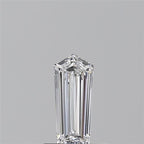 Diamante Naturale Taglio Scudo 0.54ct VG/EX D IF - GIA - 8.1x3.54x2.06mm