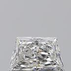 Diamante Naturale Taglio Trapezio 0.51ct EX/EX G VVS2 - GIA - 6.51x3.95x2.61mm