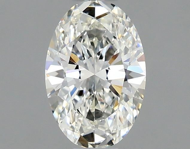 Diamante Naturale Taglio Ovale 0.63ct VG/EX H VVS1 - GIA - 7.08x4.76x2.93mm