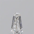 Diamante Naturale Taglio Scudo 0.4ct VG/EX E IF - GIA - 6.57x3.63x2.19mm